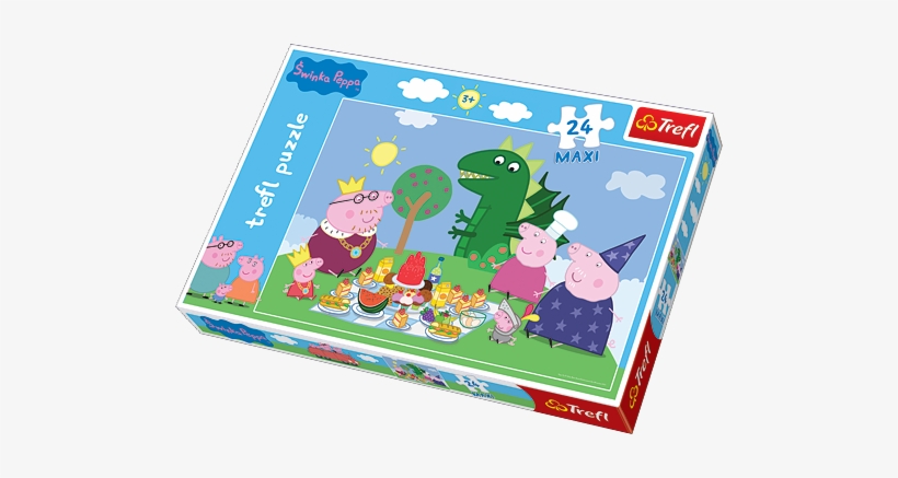 Click On The Photo To Enlarge It - Puzzle Peppa Maxi, transparent png #2209316