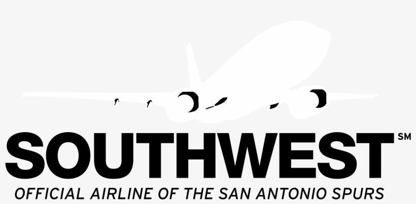 Southwest Airlines Logo Black And White - Southwest Airlines Logo Transparent, transparent png #2209362