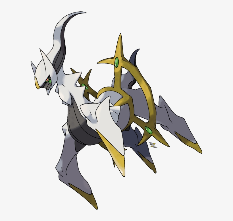 Pokemon Hintergrund Titled Arceus - Pokemon On White Background, transparent png #2209616
