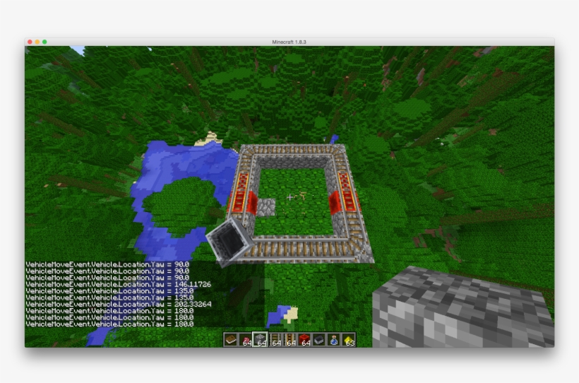 Bukkit Api Yaw Value Of Minecart - Minecraft Kreis, transparent png #2209761