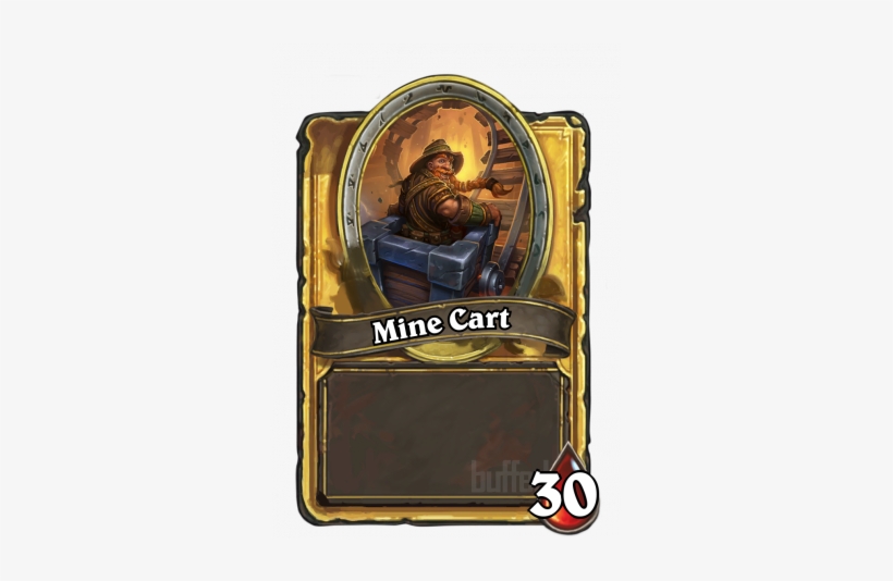 Mine Cart - Silence A Minion With Deathrattle, transparent png #2210033