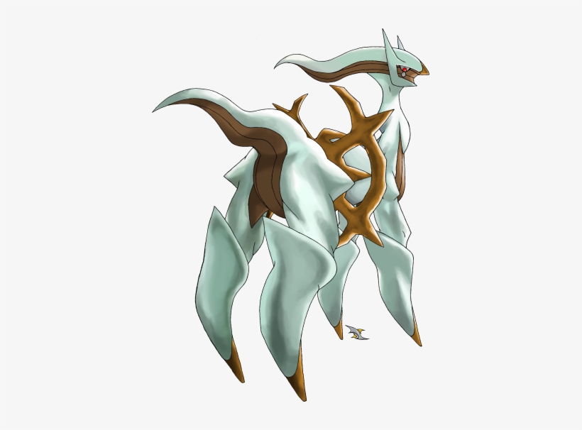 Arceus - Ground Type - Legendary Psychic Type Pokemon, transparent png #2210053