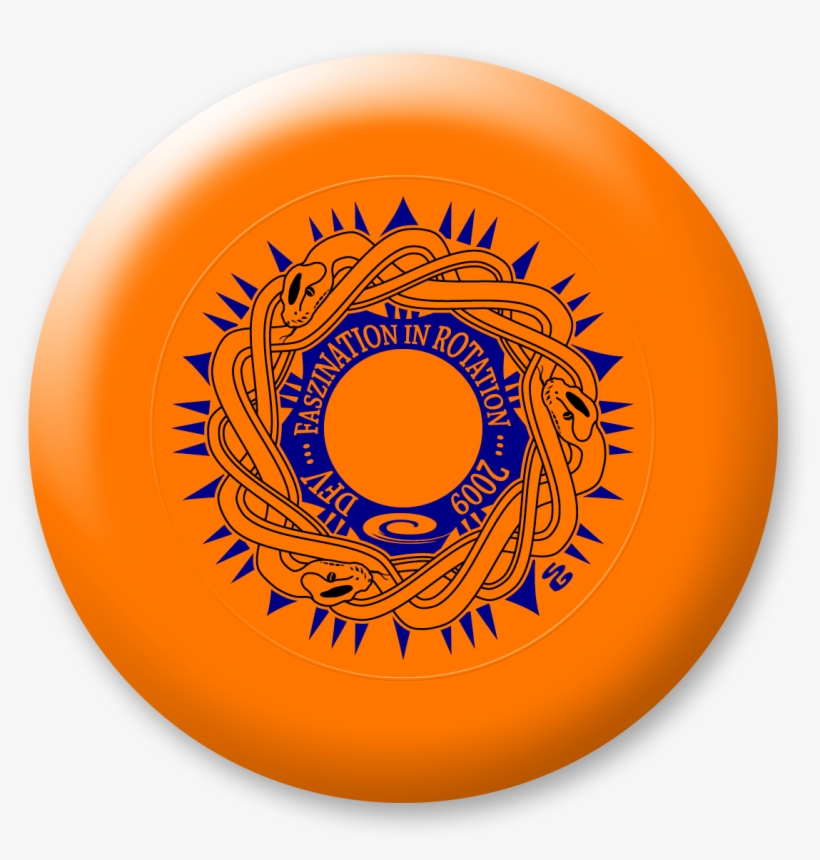 Dark Orange Frisbee Png, transparent png #2210123