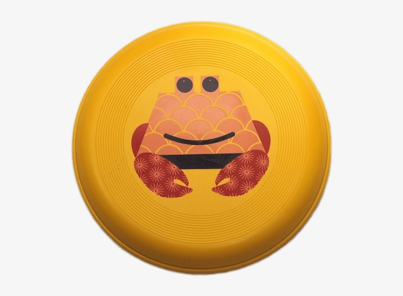 Crab Frisbee - Ecologische Frisbee Krab - Vanaf 5 Jaar - Coq, transparent png #2210317