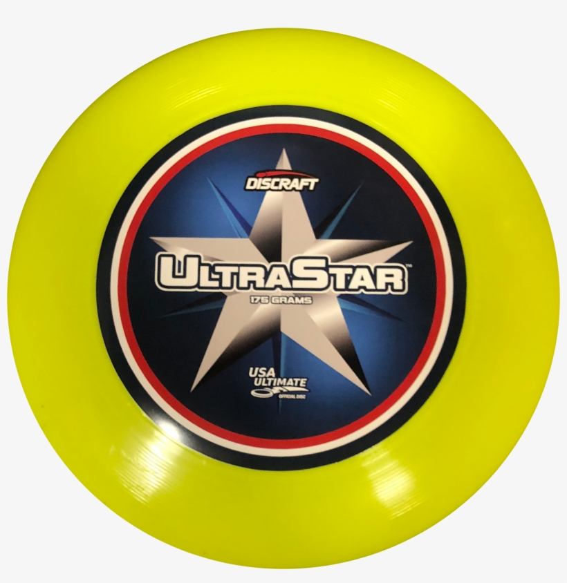 Supercolor Discraft Ultra Star Championship Ultimate - Discraft Ultra-star 175g Disc, Yellow, transparent png #2210431