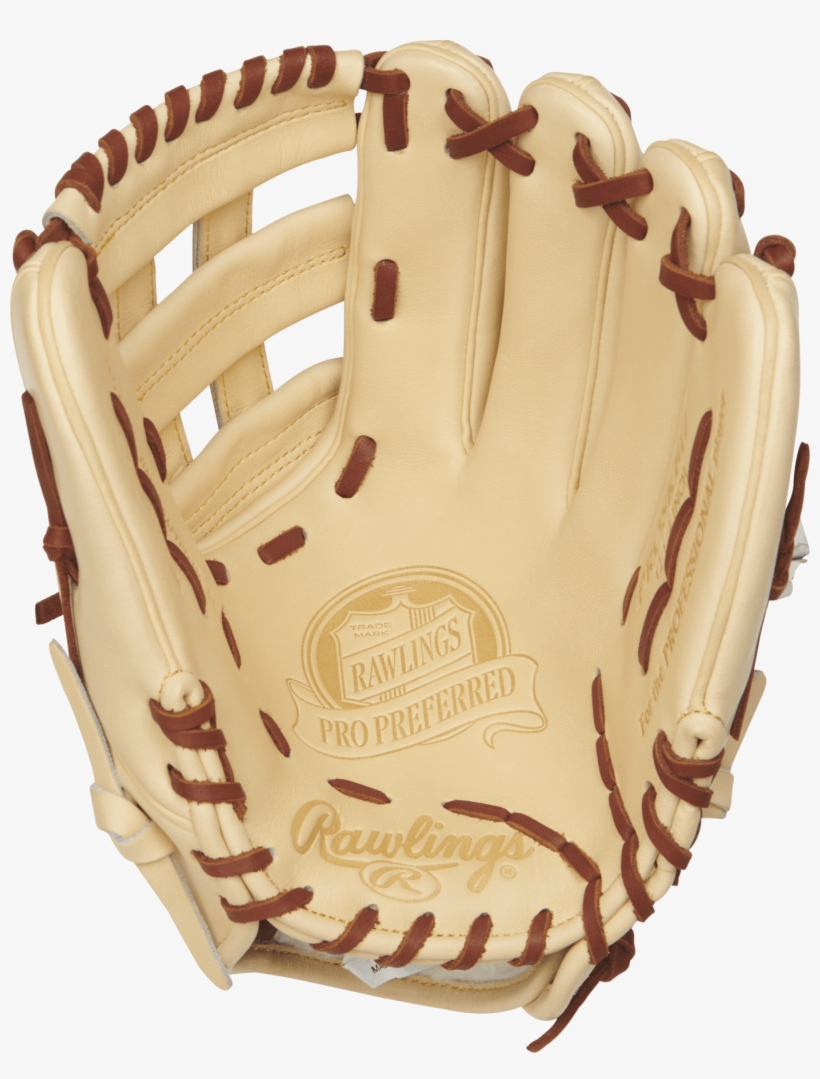 Rawlings - Black Rawlings Glove Pro Preferred, transparent png #2210469