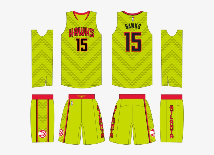 Cisp9ccveaaxes7 - Atlanta Hawks Volt Uniforms, transparent png #2210739