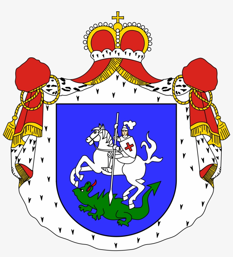 Kingdom Of Lithuania Coat Of Arms, transparent png #2210874