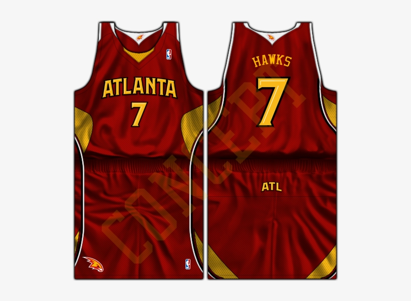 Homehawk - Atlanta Hawks Jersey Design, transparent png #2210941