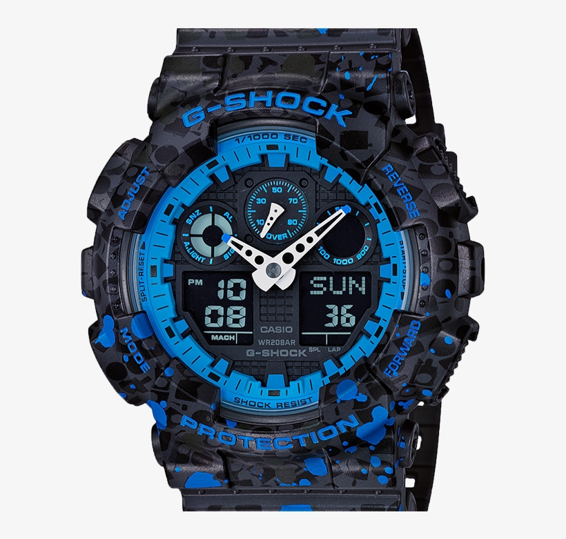 Ga 100st 2aer - G Shock Ga 100st 2aer, transparent png #2211076