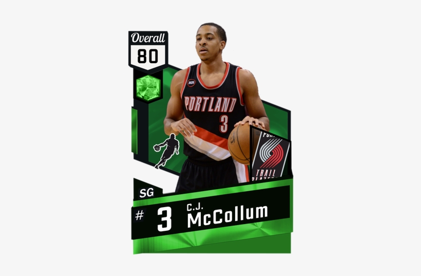 80 C - J - Mccollum - Nba 2k17 Mahmoud Abdul Rauf, transparent png #2211342