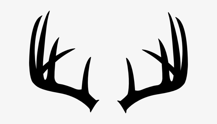 Just Antlers Clip Art At Clker - Antlers Clipart, transparent png #2211658