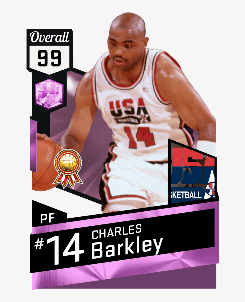 Charles Barkley - Pink Diamond Locker Codes 2k17, transparent png #2212148