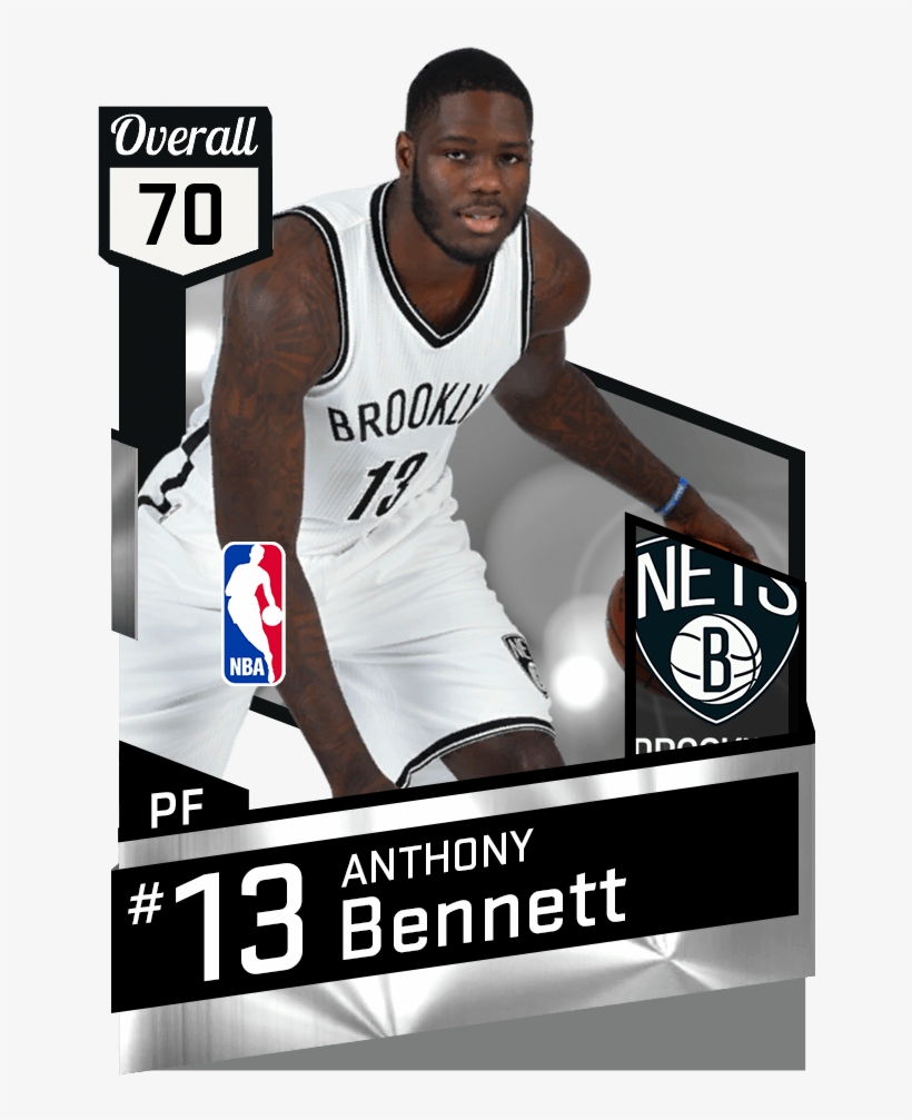 Anthony Bennett - Anthony Bennett Nba 2k17, transparent png #2212171