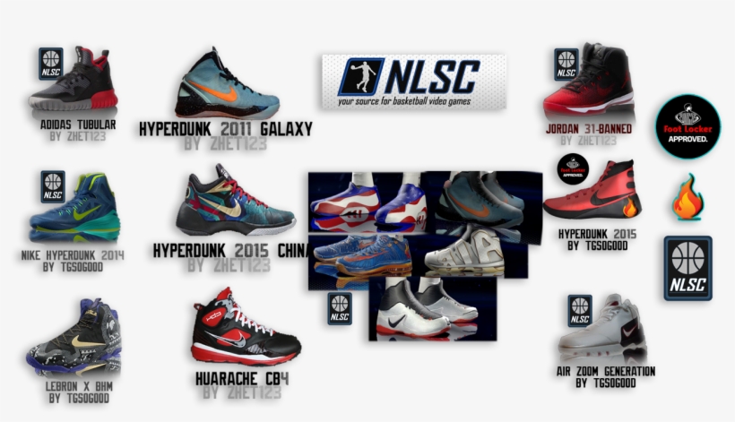 Nlsc Shoe Vault - Nba 2k14 Shoes Update 2017, transparent png #2212217
