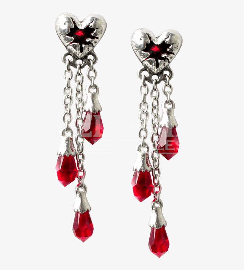 Bleeding Heart Earrings - "bleeding Heart Earrings", transparent png #2212729
