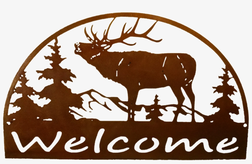 Half Circle Welcome - Silhouette, transparent png #2212730