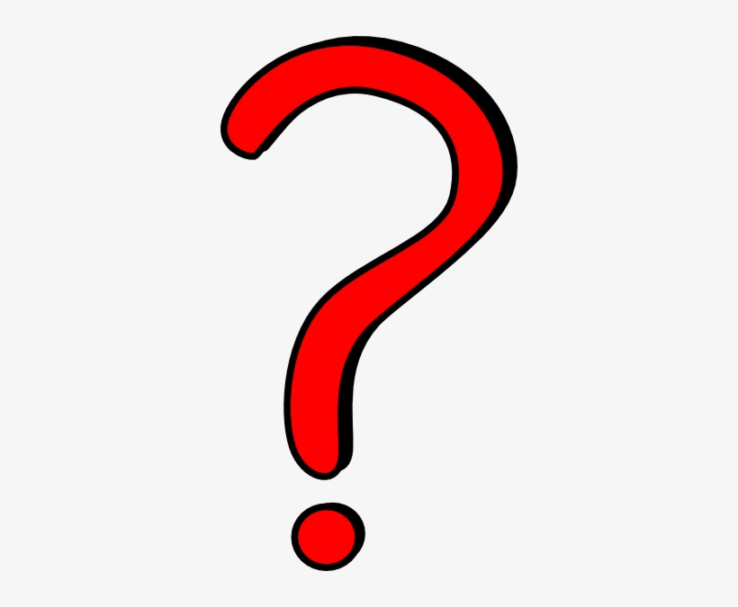 Question Mark Clip Art - Big Red Question Mark Png, transparent png #2213025