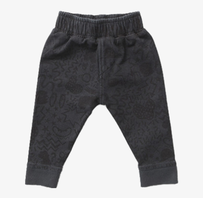 Munster Kids Crazy Eyes Pants - Grey Harem Pants, transparent png #2213116