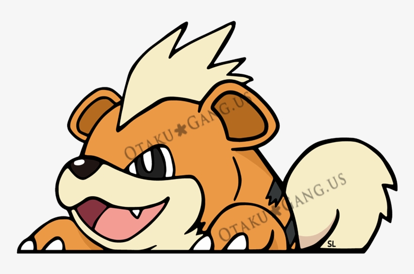 Growlithe - Growlithe - Growlithe - Growlithe - Growlithe, transparent png #2213376