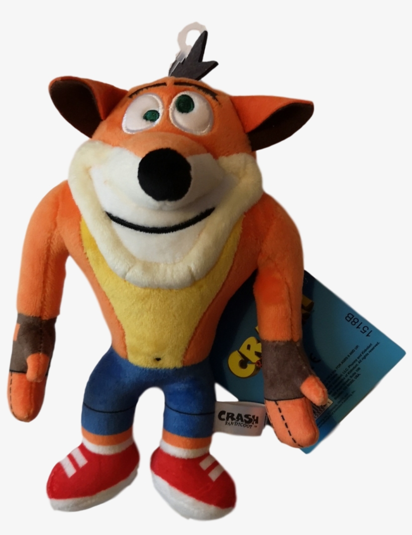 crash bandicoot plush toy