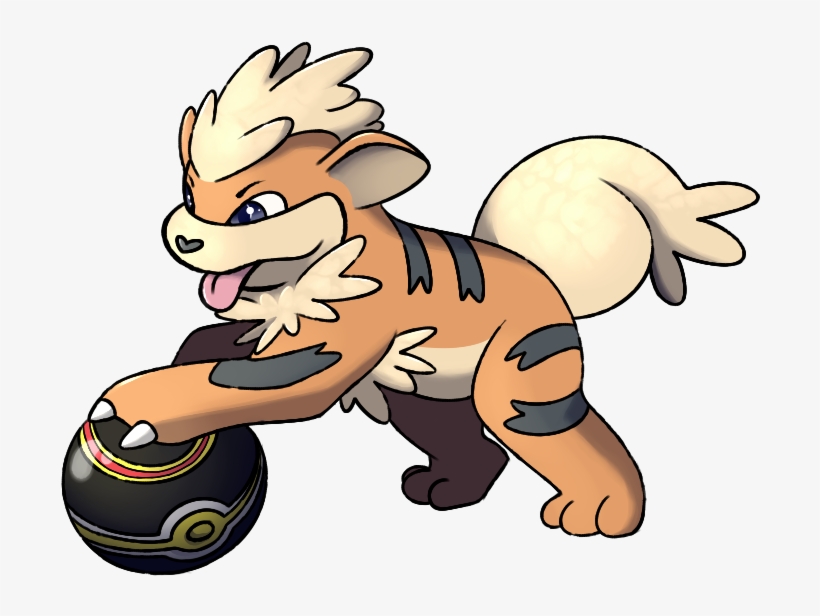 Drawthread Growlithe Luxury Ba - Portable Network Graphics, transparent png #2213511