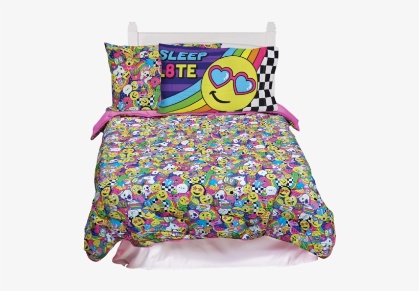 Picture Of Emoji Party Xl Twin Comforter - Twin Emoji Comforters, transparent png #2213663