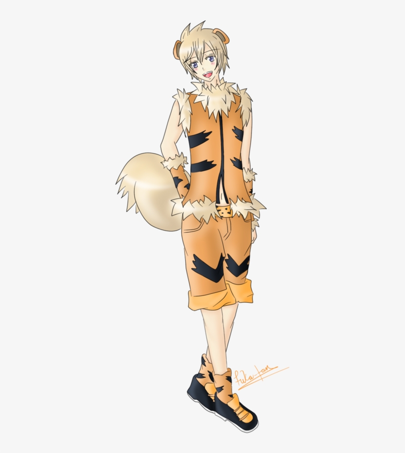 - - Asa - - Growlithe Custom By Fuka-chi - Cartoon, transparent png #2213858