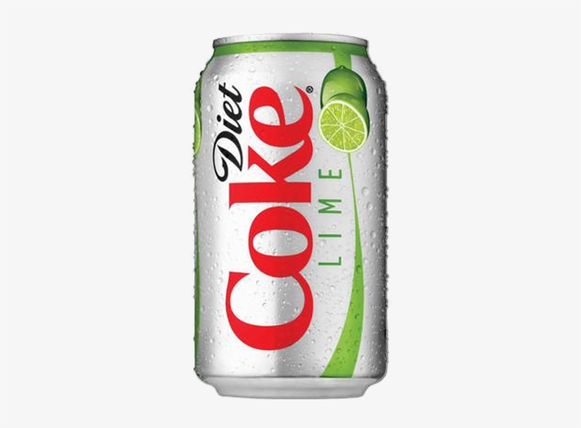 Coke Diet With Lime - Coca Cola Diet Lime, transparent png #2214220
