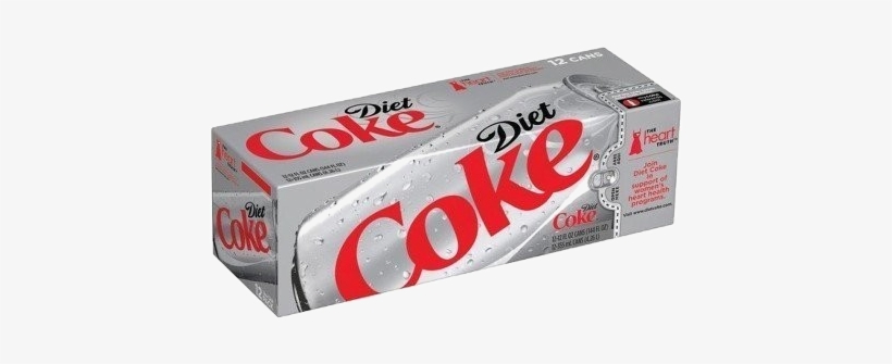 Diet Coke Soda, 12 Pack - Diet Coke - 12 Pack, 12 Oz Cans, transparent png #2214649