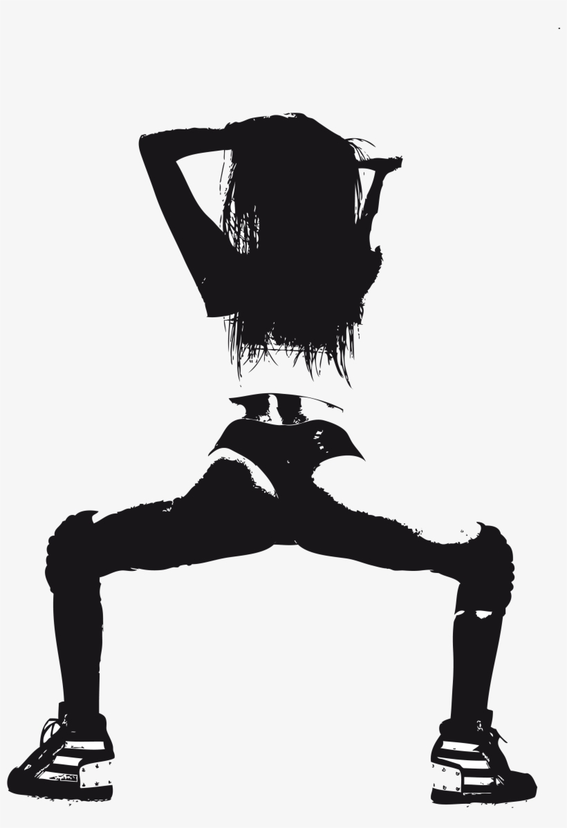 Twerk - Dancing Twerk Silhouette Png, transparent png #2214677