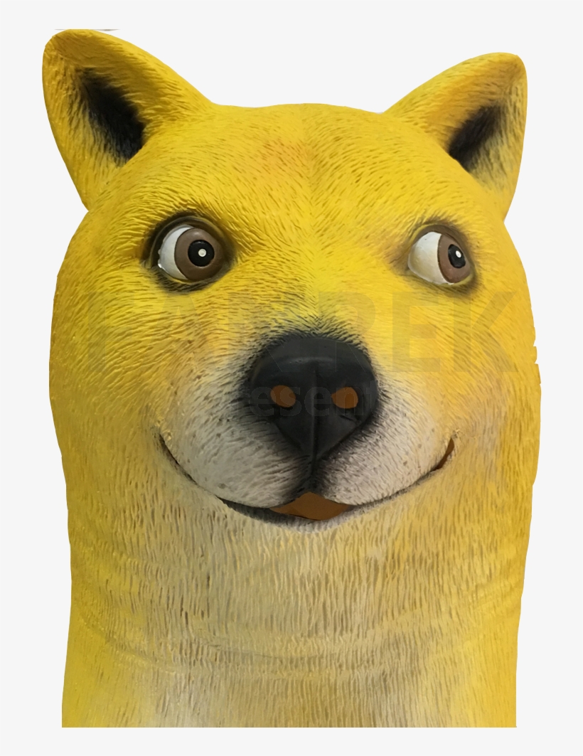 Doge Kabosu Atsuko Sato'canis Lupus Familiaris Cosplay - Doge Mask Png, transparent png #2214878