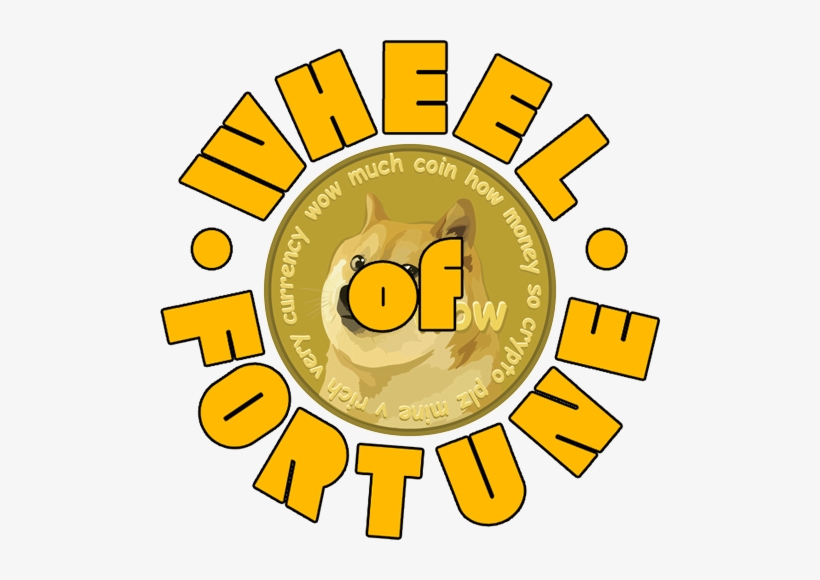 Doge Goes To Washington - Wheel Of Fortune Logo Gif, transparent png #2215009