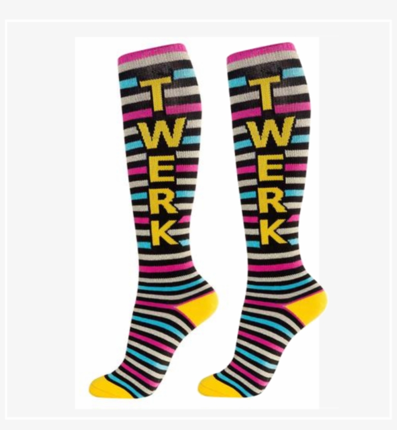 Twerk Socks Lucky Skates - Sock, transparent png #2215075