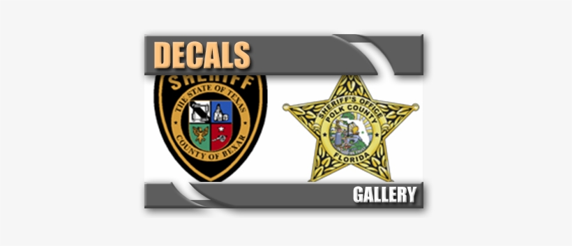 Sheriff Decals Gallery - Polk County Sheriff, transparent png #2215297
