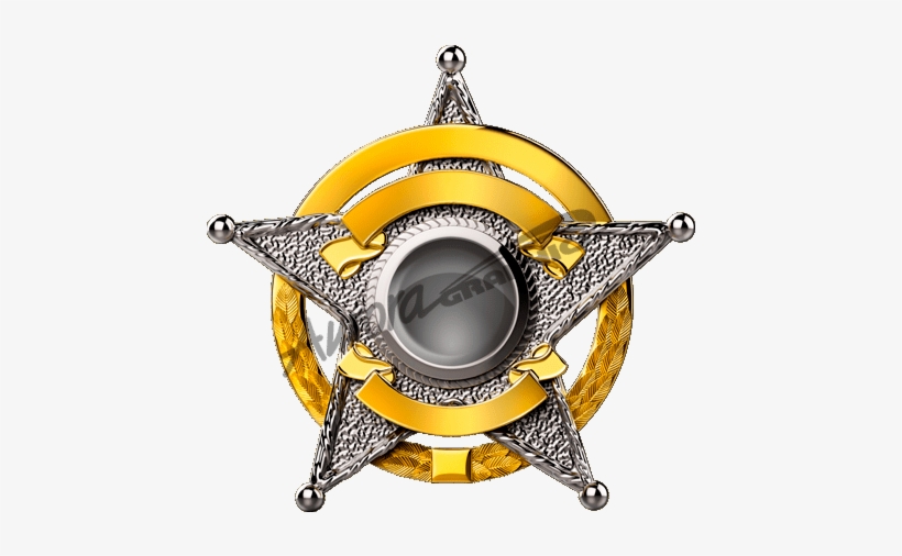 Sheriff Badge - Sheriff Badge Blank Png, transparent png #2215382
