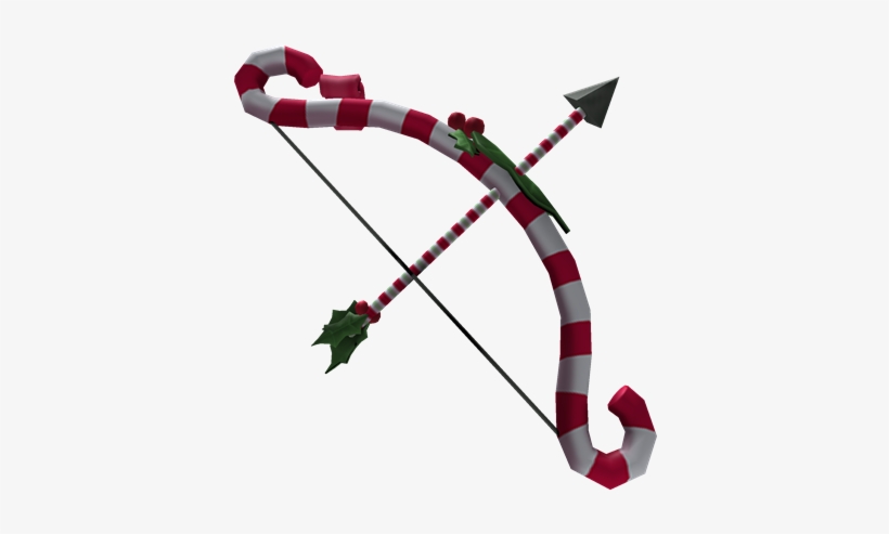 Candy Cane Bow - Arrow, transparent png #2215604