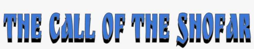 Play The Call Of The Shofar - Rosh Hashanah, transparent png #2215692