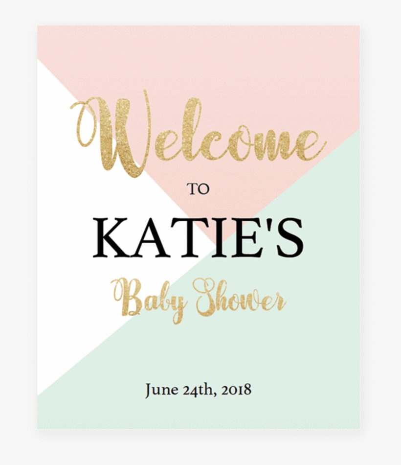 Pastel Themed Baby Shower Welcome Sign Printable By - Treat People With Kindness Rainbow, transparent png #2216102