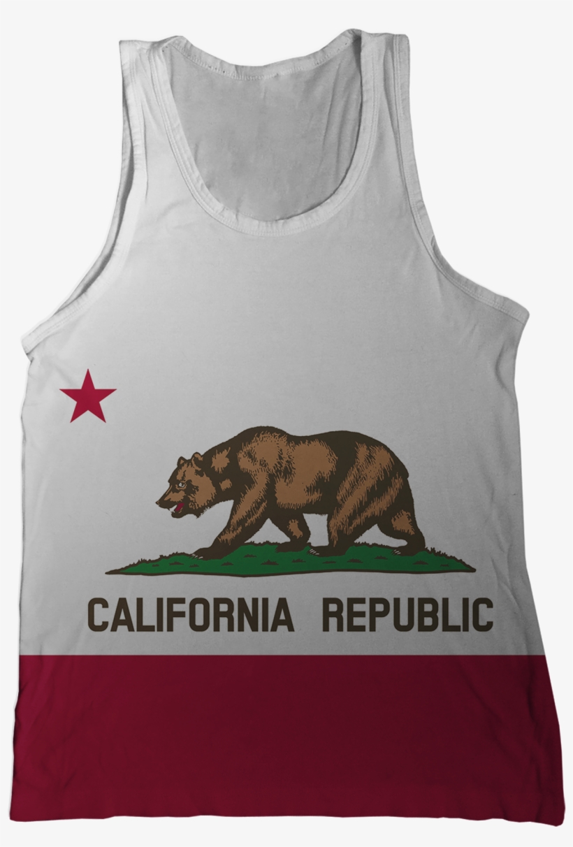 California State Flag Tank Top - California State Flag, transparent png #2216211