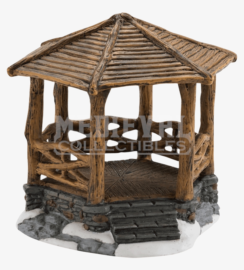 Woodland Stone Gazebo - Department 56 Woodland Stone Gazebo, transparent png #2216360