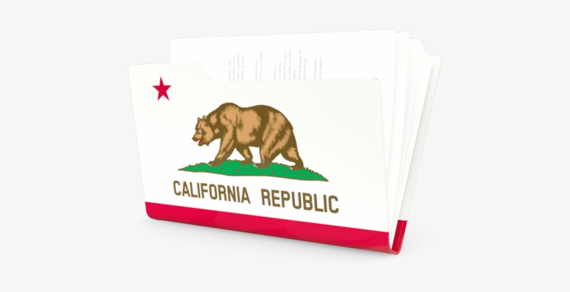 Illustration Of Flag Of<br /> California - Texas And California Flag, transparent png #2216361