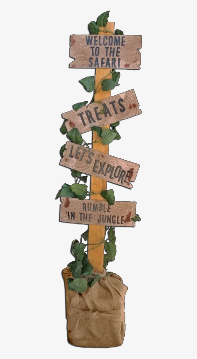 Small Safari Welcome Sign - Pine, transparent png #2216381