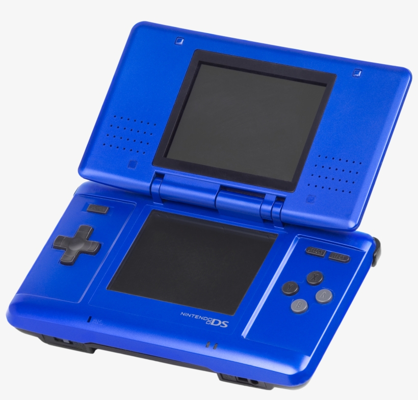 Nintendo Ds Fat Blue - Nintendo Ds, transparent png #2216463