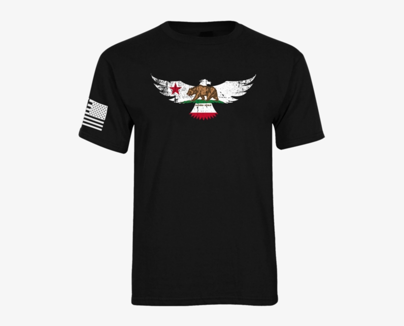 California Flag Eagle Tee California Flag Eagle Tee - Maryland Flag Abstract, transparent png #2216490