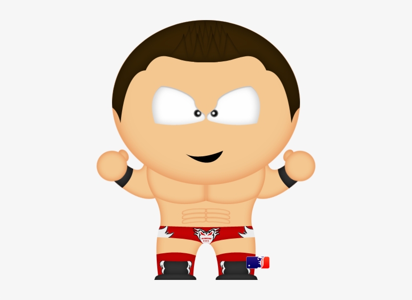 The Miz By Spwcol-d4hlvhd - Randy Orton South Park, transparent png #2217304
