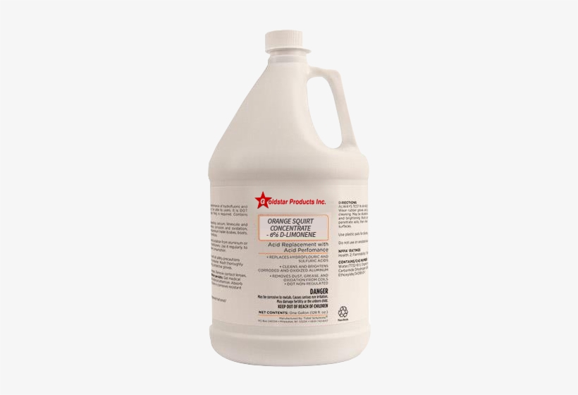 Orange Squirt Concentrate - Plastic Bottle, transparent png #2217745