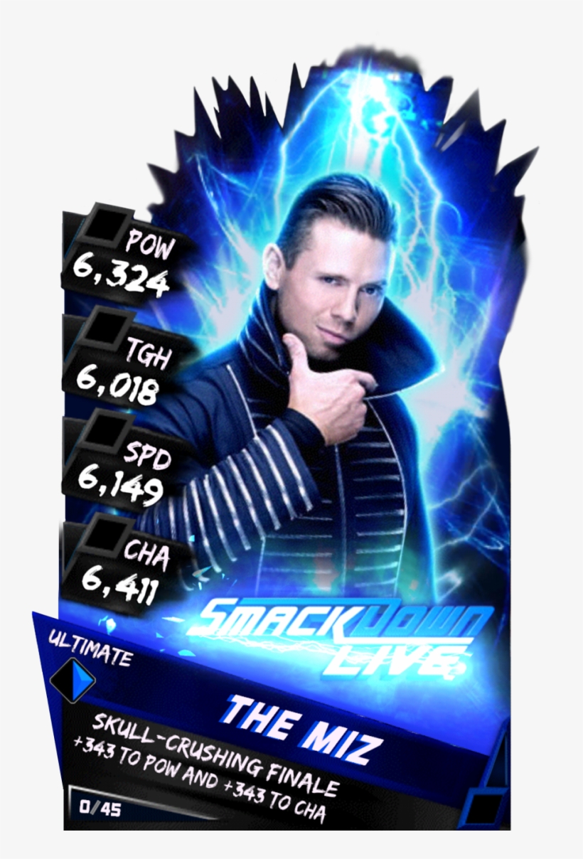 Themiz - Wwe Supercard Elite Cards, transparent png #2218173