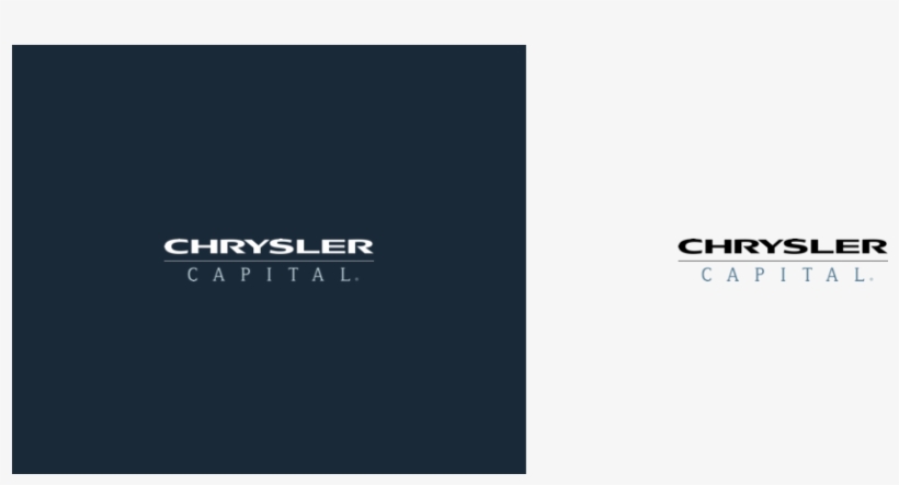 For Displaying The Logo On Web, I Chose A Complimentary - Chrysler Capital Logo, transparent png #2218176