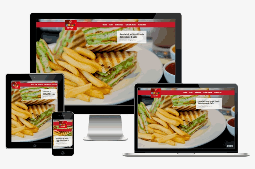 Drool Fresh Restaurant Dwarka Website Design - Restaurant, transparent png #2218282